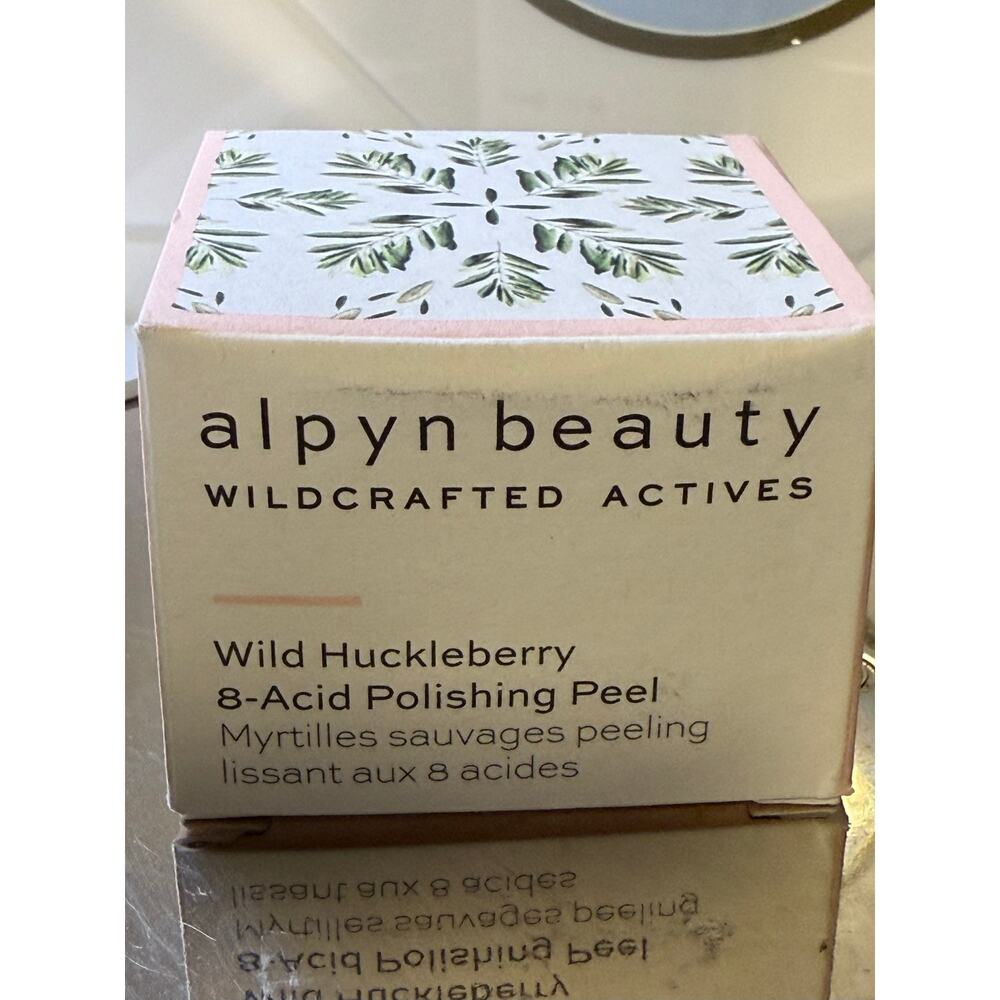Alpyn Beauty Wild Huckleberry 8-Acid Polishing Peel- 15mL - NEW in BOX